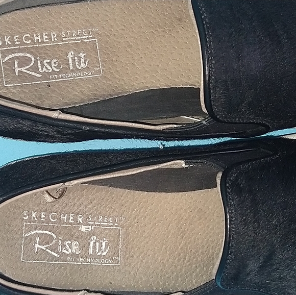 Sketcher Fur leather Furry Friend platform sneaker 7.5 - Picture 5 of 12